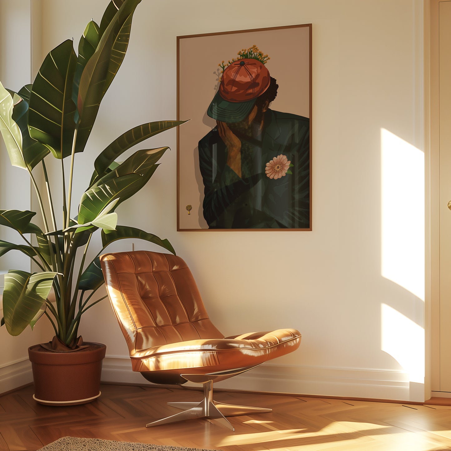 Thinking of a Master Plan Print