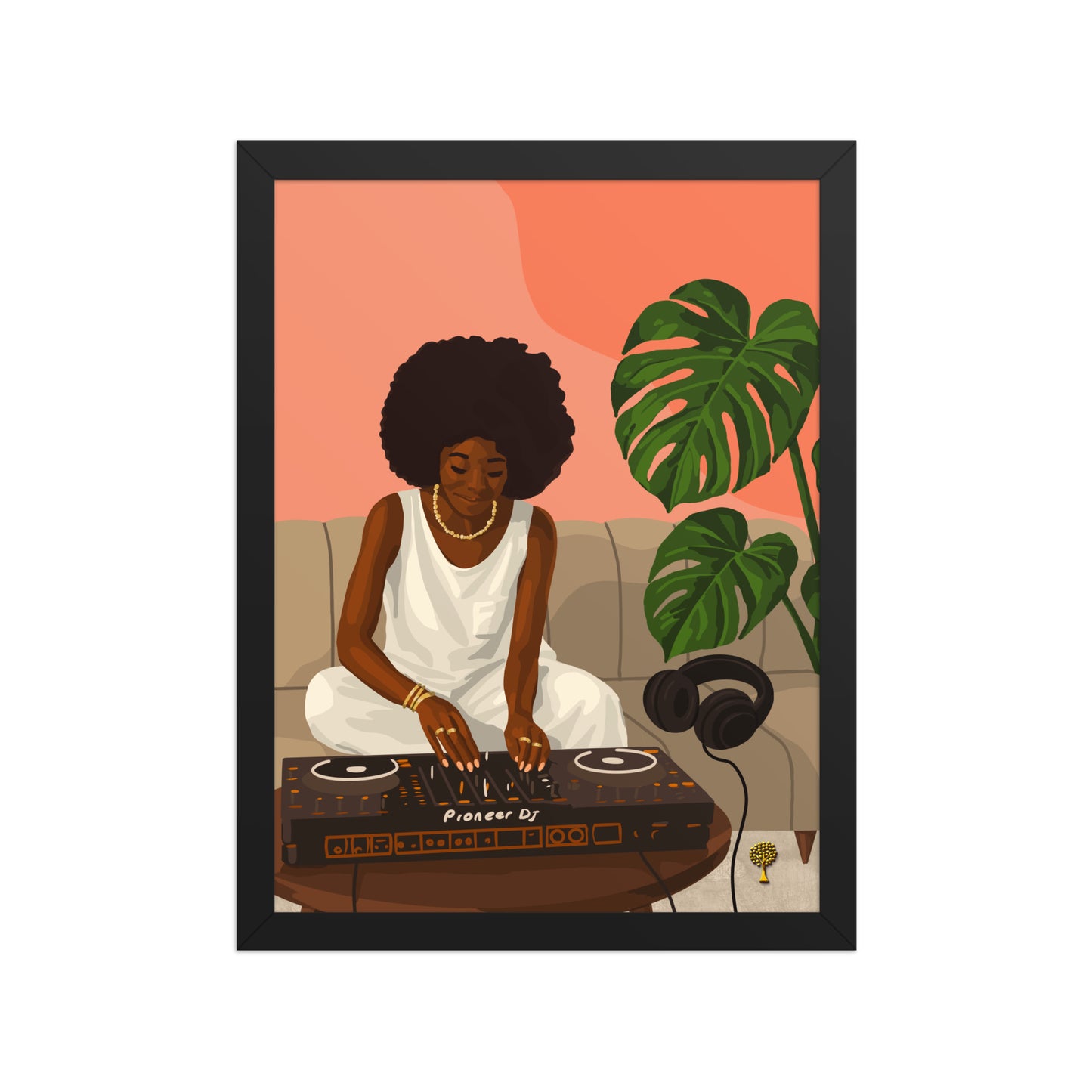 Hey Miss DJ Print
