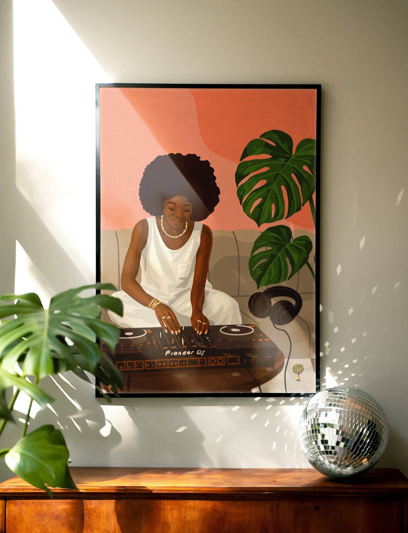 Hey Miss DJ Print