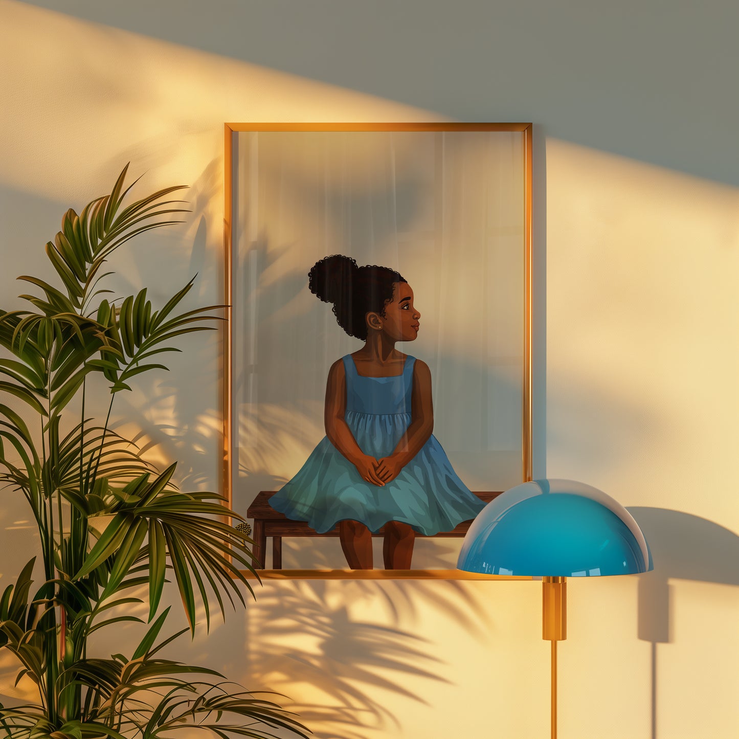 Dreaming In Blue Print