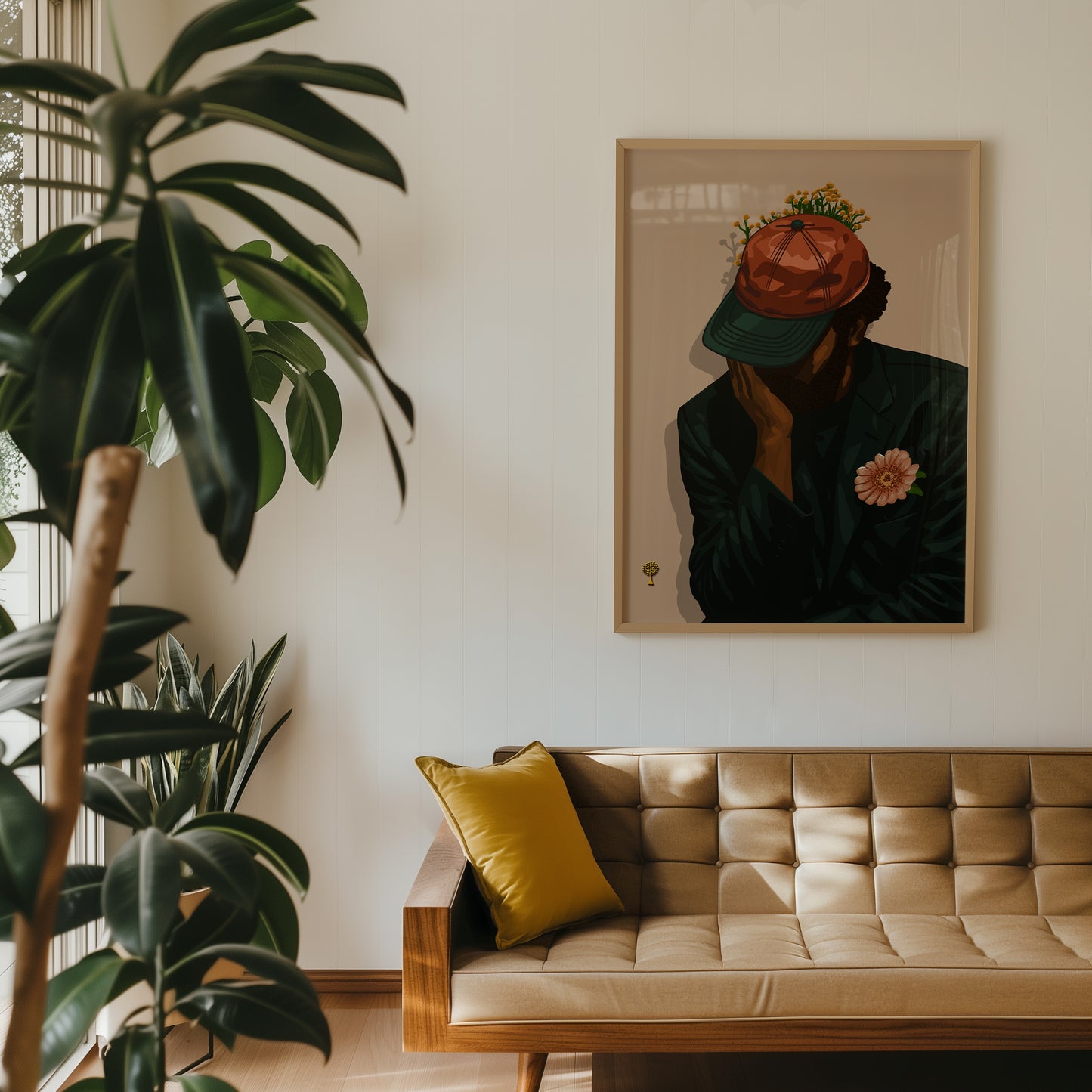 Thinking of a Master Plan Print