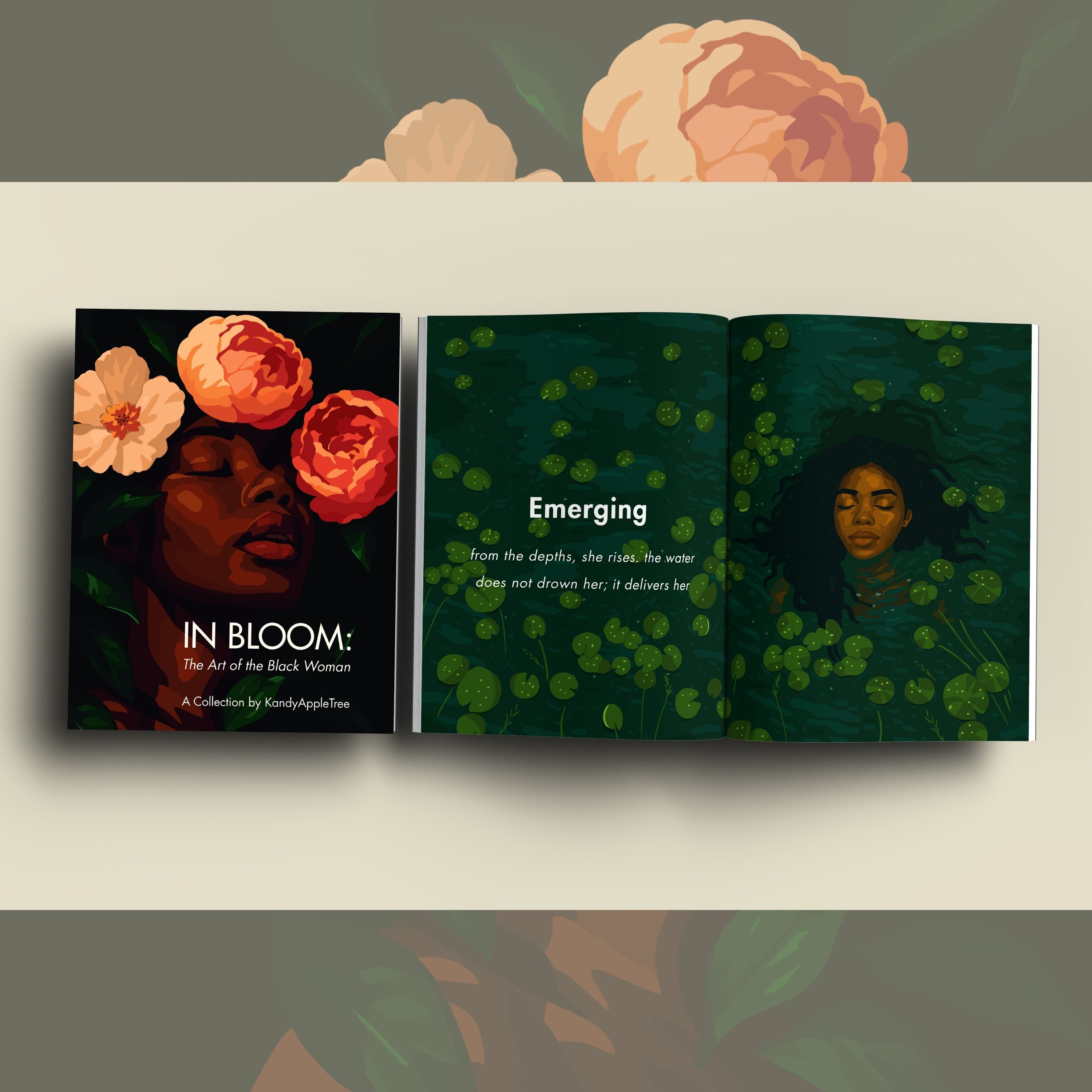 IN BLOOM: The Art of the Black Woman — Art Book – KandyAppleTree