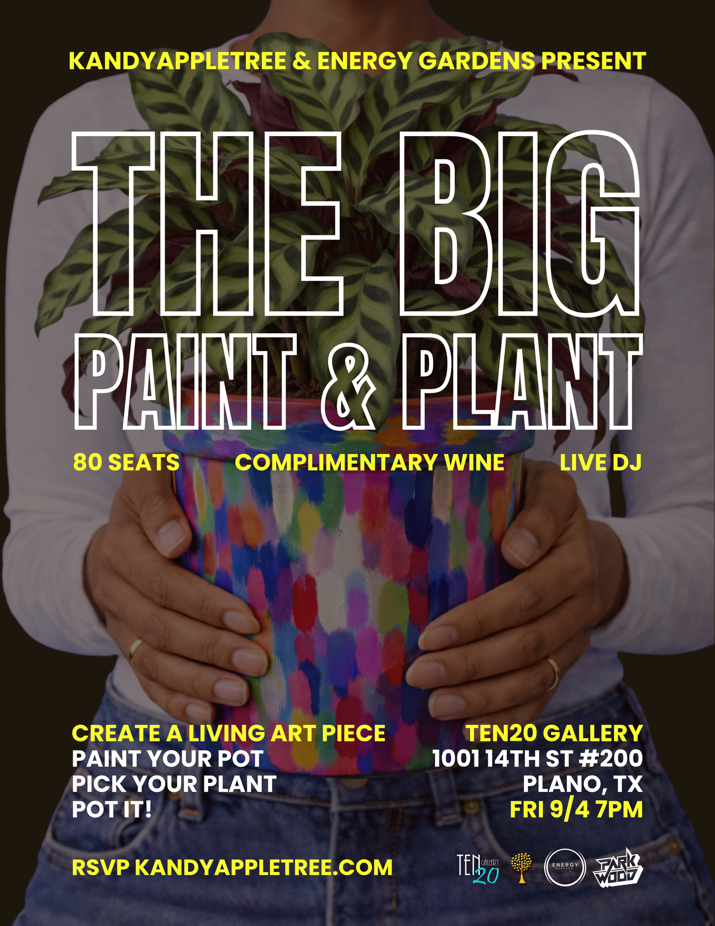 THE BIG Paint & Plant (& Sip) – Friday 9/4/26 7pm