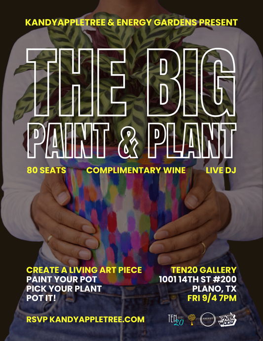 THE BIG Paint & Plant (& Sip) – Friday 9/4/26 7pm