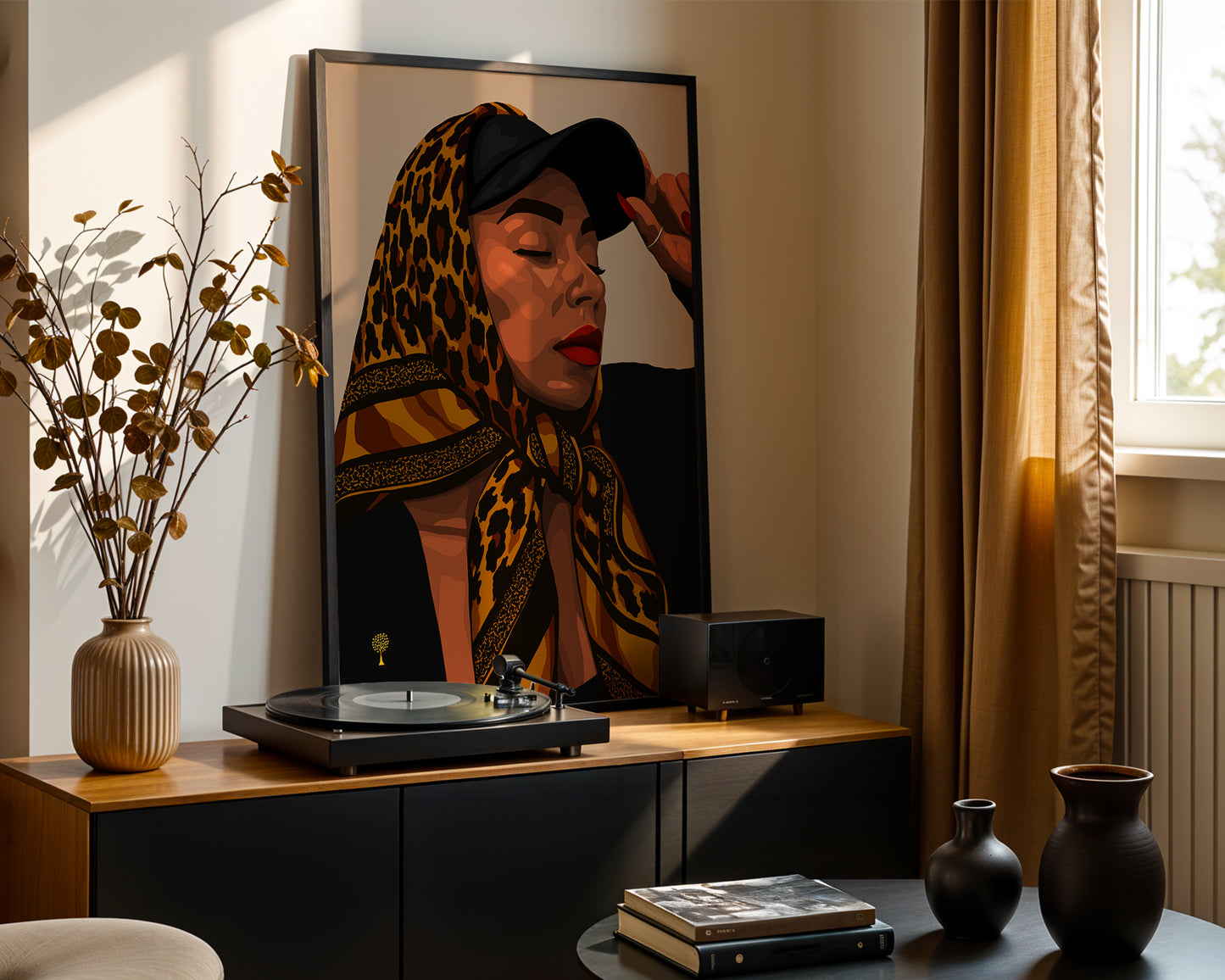 Black Regal Print