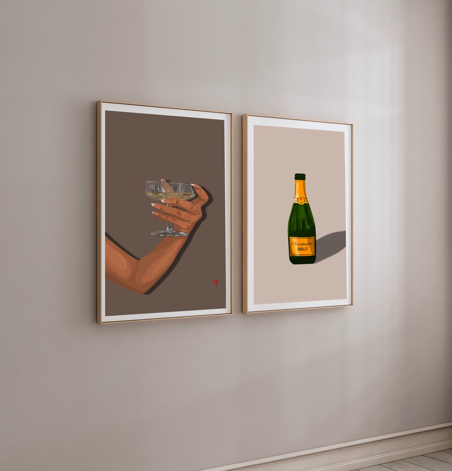 Champagne Life Print