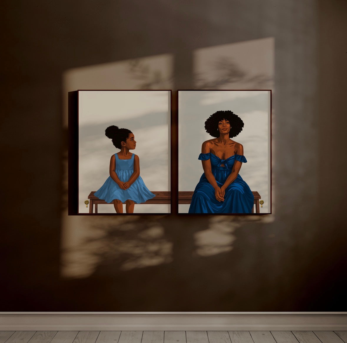 Dreaming In Blue Print