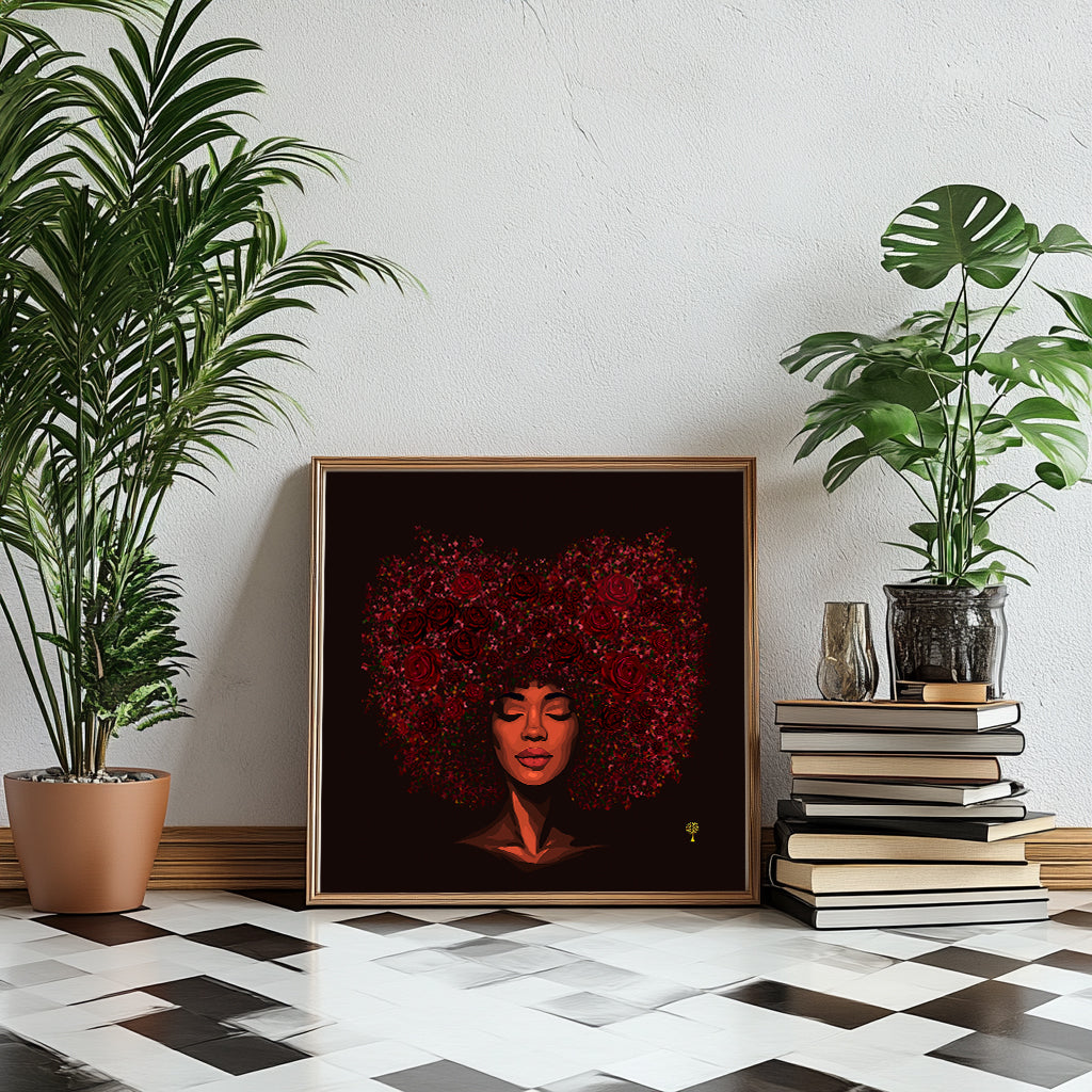 Untamed Bloom Print