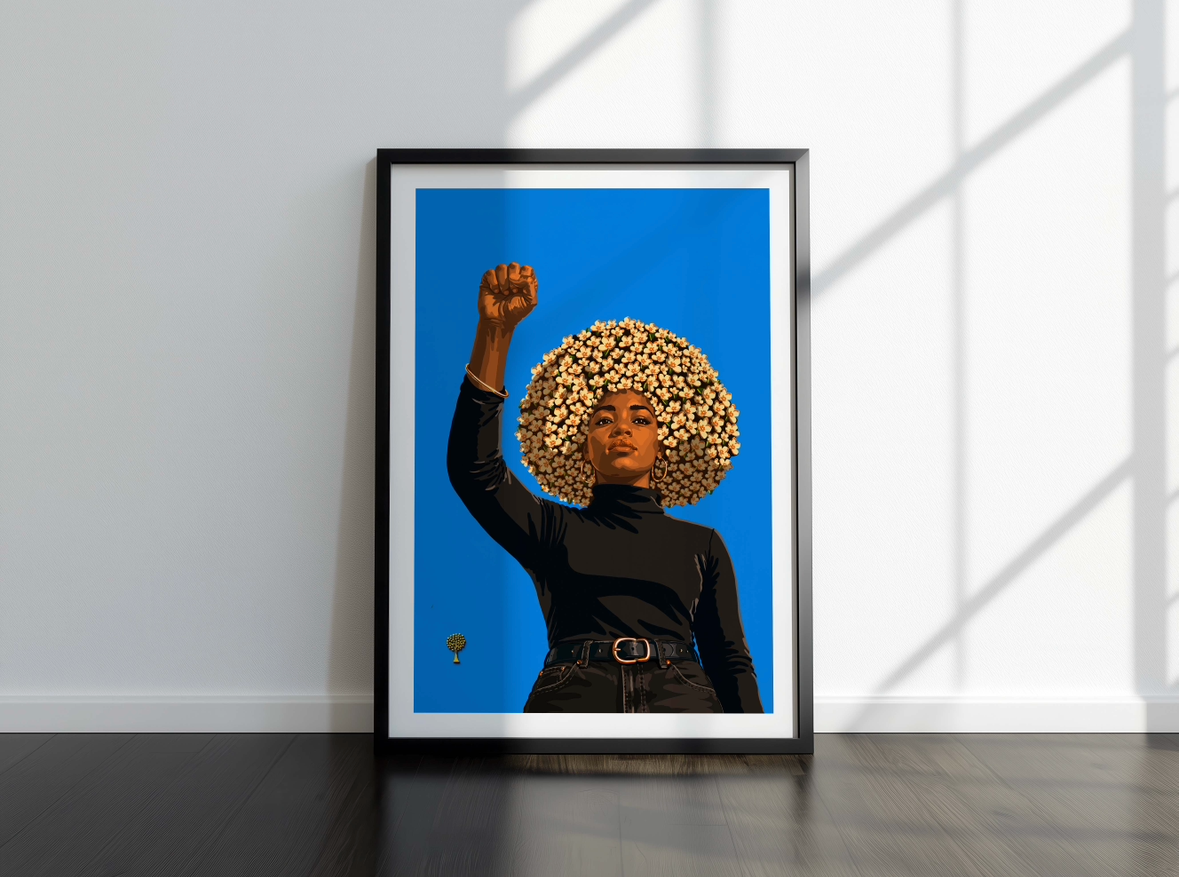 Steel Magnolia Print