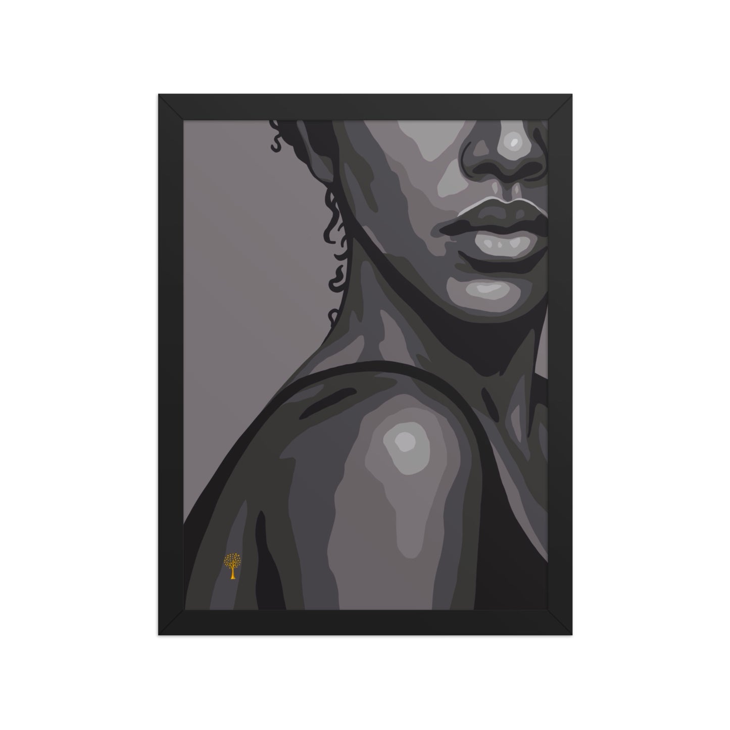 She In Shadow I Print