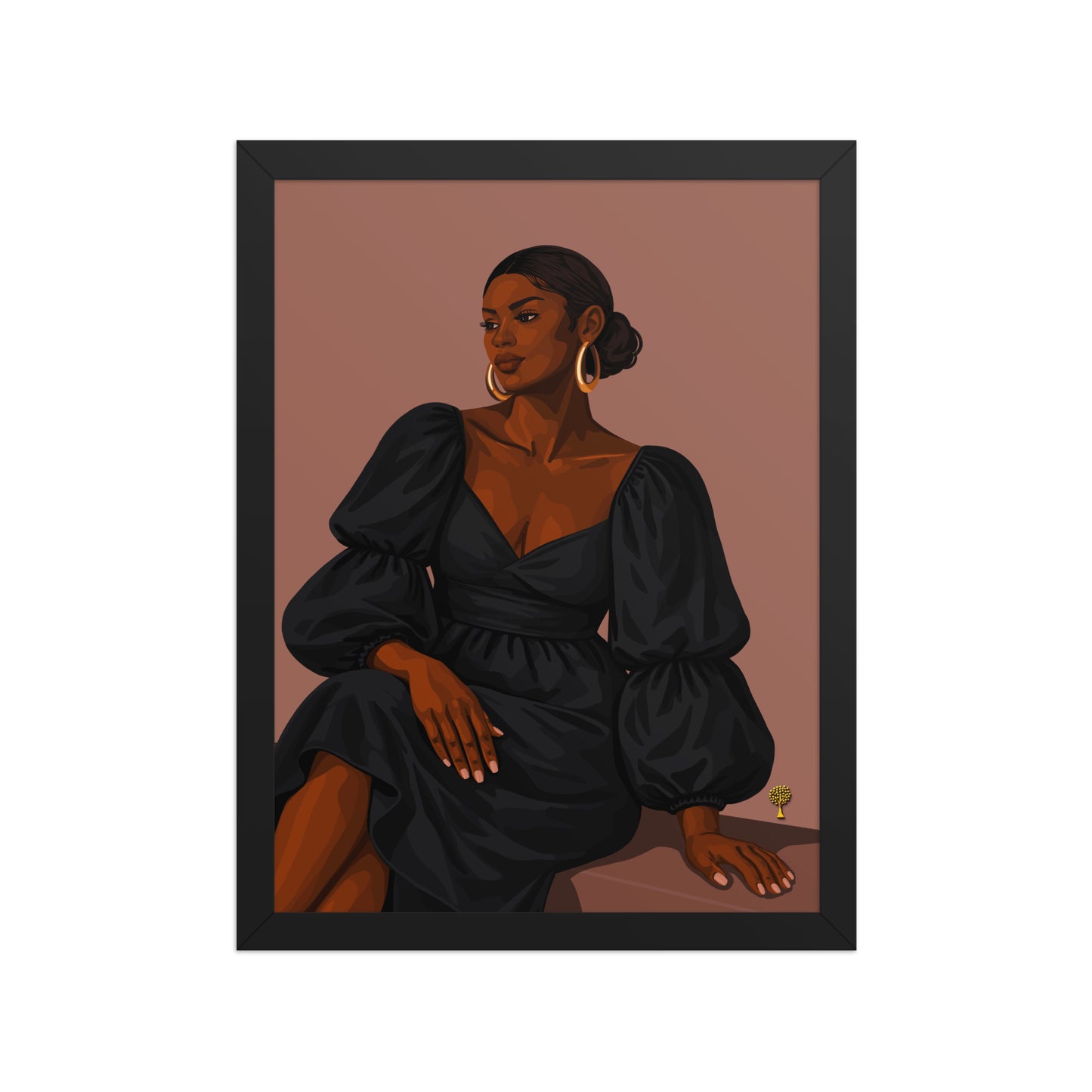 In Her Stillness Print