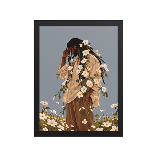 The Weight of Blooming Print