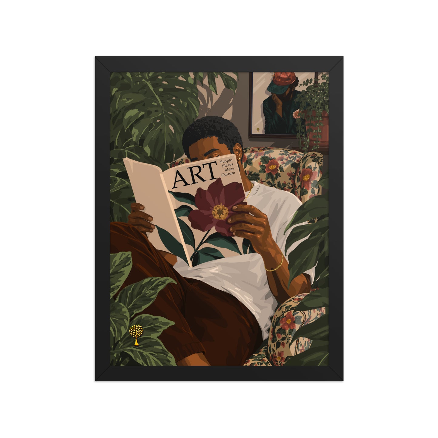 At Leisure Print