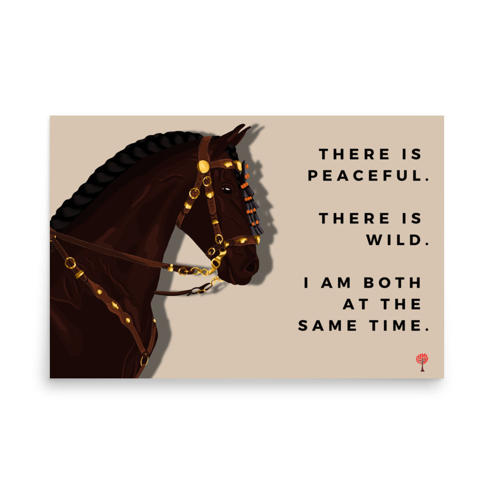 Peaceful | Wild Print