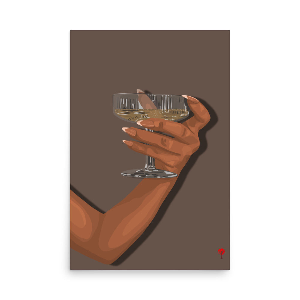 Champagne Life Print