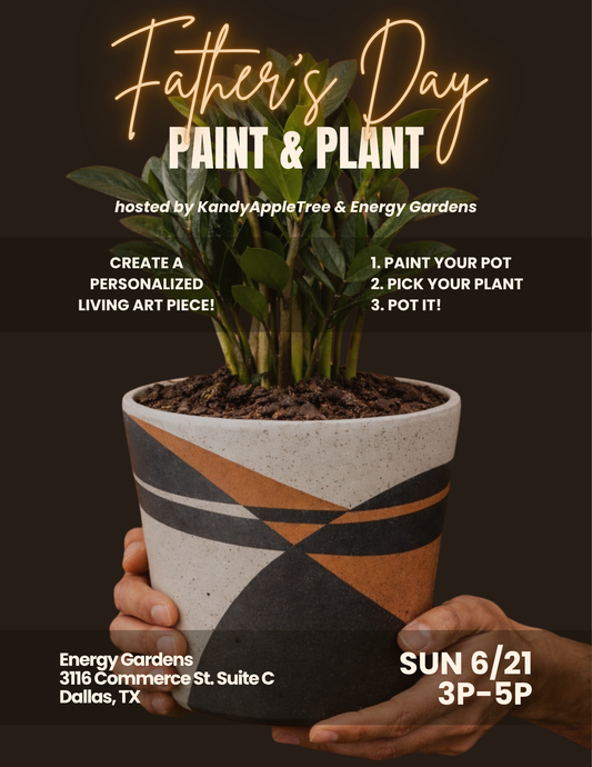 Father's Day Paint & Plant – Sunday 6/21/26 3pm