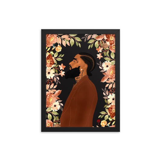 Nipsey Botanical Print