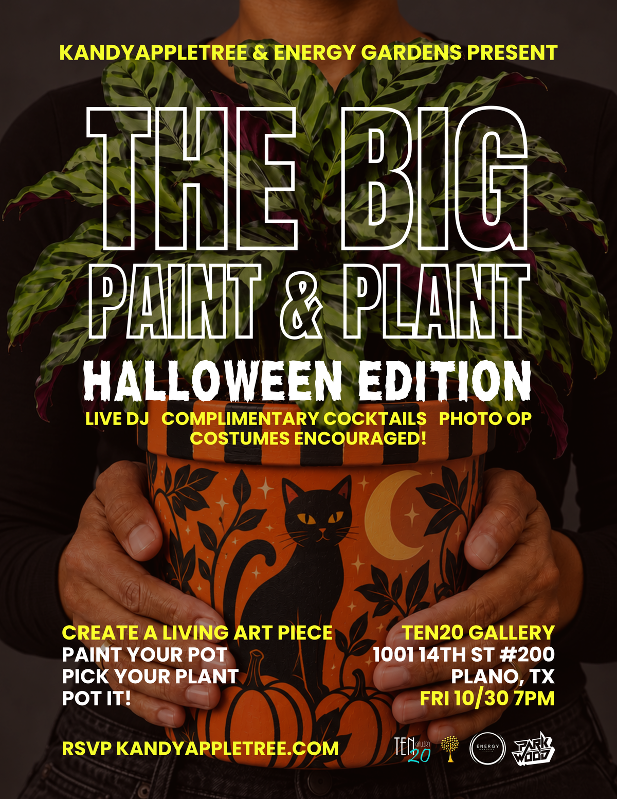 THE BIG Paint & Plant (& Sip) – Friday 10/30/26 7pm