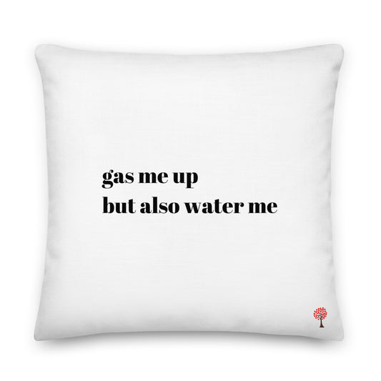 Gas Me Up Throw Pillow