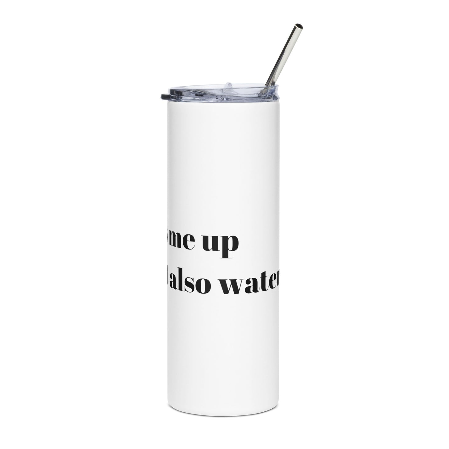 Gas Me Up Tumbler - White