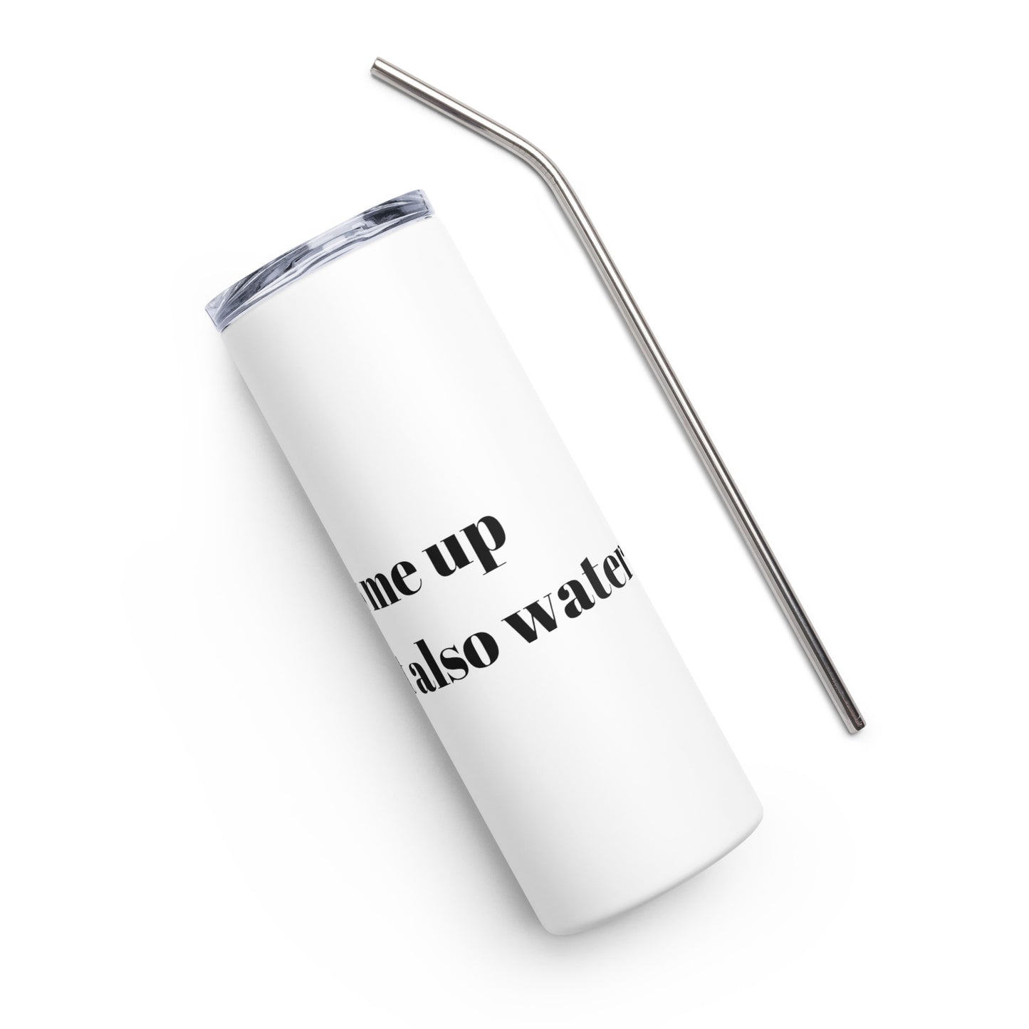 Gas Me Up Tumbler - White