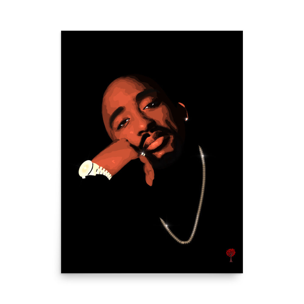 Tupac Print