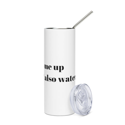 Gas Me Up Tumbler - White